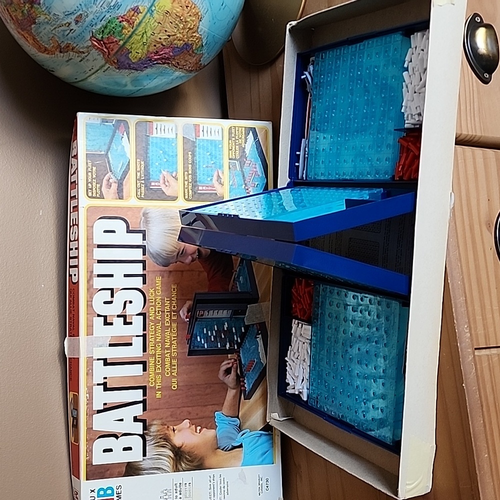 Vintage Battleship Board Game